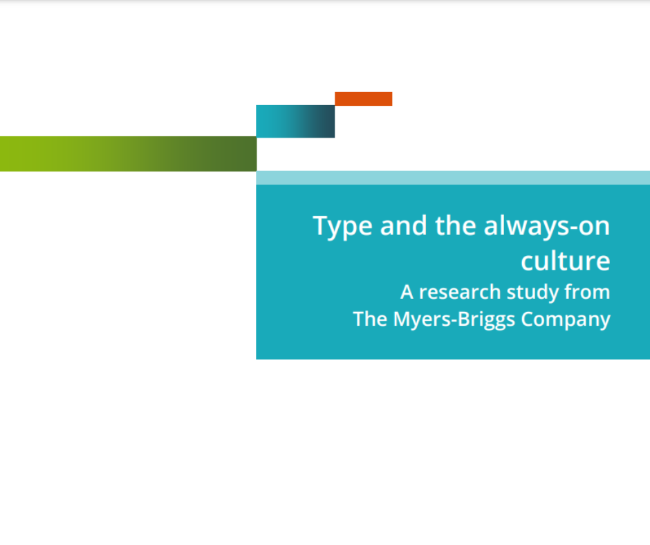 Type and the always on culture