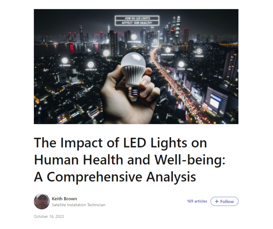 The Impact of LED Lights on Human Health and Well-being A Comprehensive Analysis
