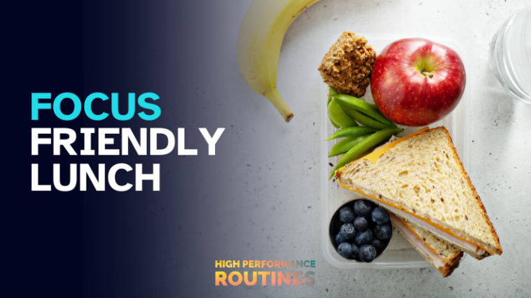 focus friendly lunch