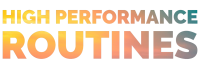 HIGH PERFORMANCE ROUTINES text logo